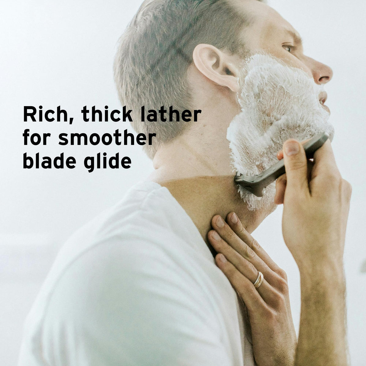SUPPLY Ultra Lather Shaving Cream for Men – Rich Cushion for Smoother Shave – Helps Reduce Shave Irritation – White Birch & Sage – 3.4 oz