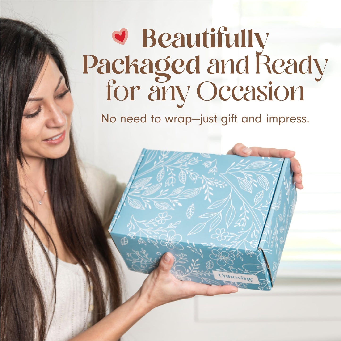 UnboxMe Tea Gift Basket for Women - Valentines Self Care Box with Cozy Socks, Mug, Chai Tea, Honey & Cinnamon, Relaxation Care Package
