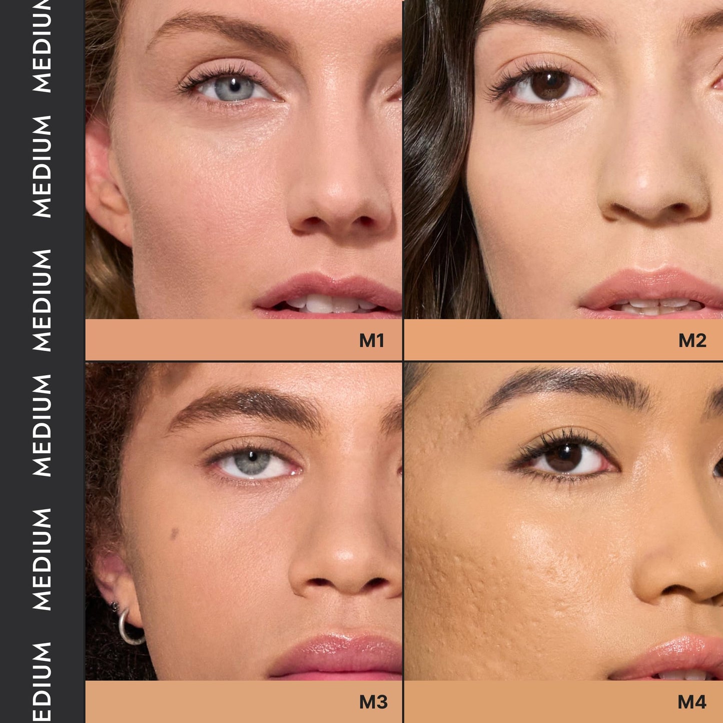 COVER FX Skin Discovered Longwear Full Coverage Concealer | Buildable Crease-Resistant High Coverage Formula Conceals, Corrects, and Brightens | M3- Medium to tan Neutral Warm Undertones