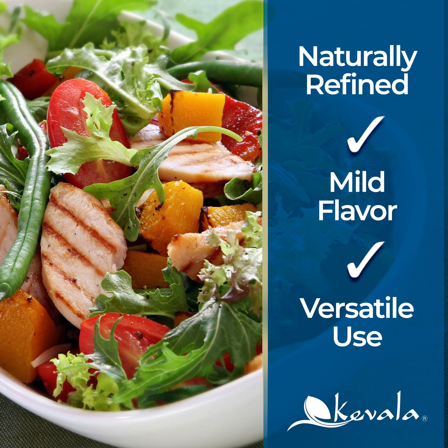 Kevala Sweet Almond Oil - 1 gal, Vegetable Salad Dressing Base, Beauty Oil