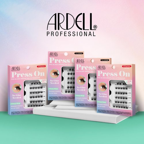 Ardell Press On Fauxmink Volume, DIY Lash Clusters, Natural Look with Applicator - 30 ct
