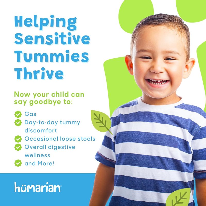 Probonix Humarian Probiotics for Kids 1-9 Years | High Bioavailability 8-Strain Liquid Drops - 30-Day Supply, Tasty Grape Flavor