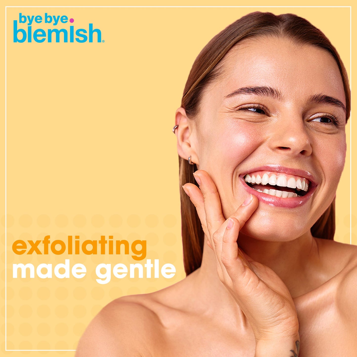 Bye Bye Blemish Vitamin C Exfoliating Gel – Gentle Scrub Gel Exfoliator for Face with Papaya & Lemon Enzymes, Brightening Dead Skin Remover, 4 oz