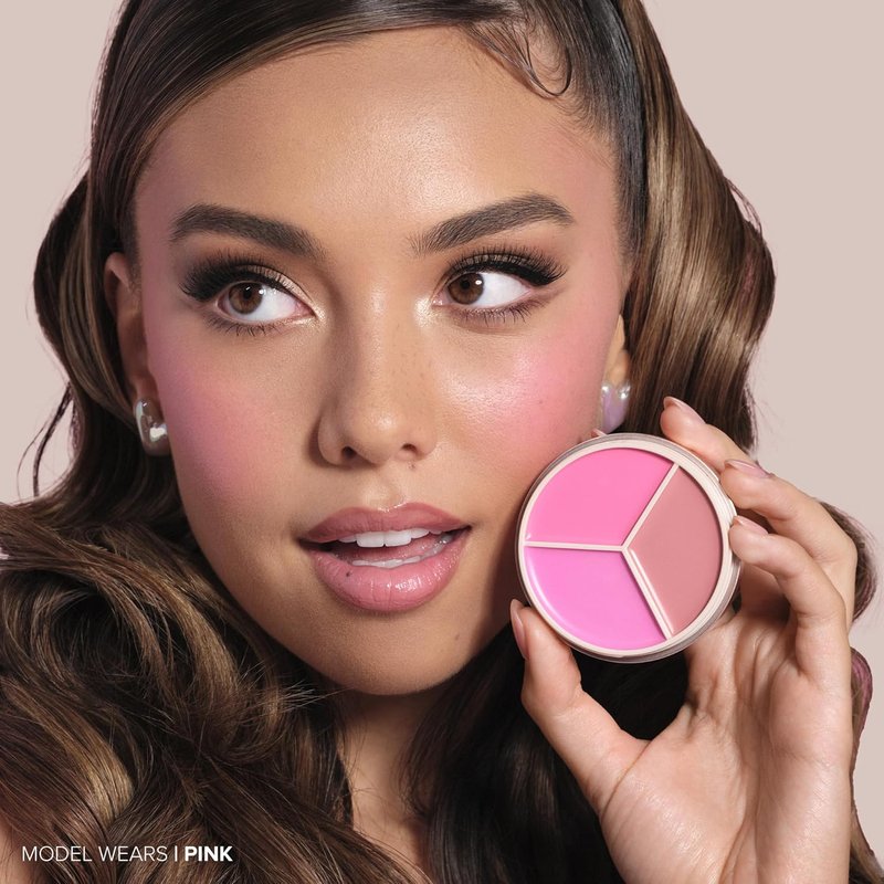 Anastasia Beverly Hills Magic Touch Blush Trio | 3-Shade Cream-to-Powder Blush Palette for Radiant Cheeks