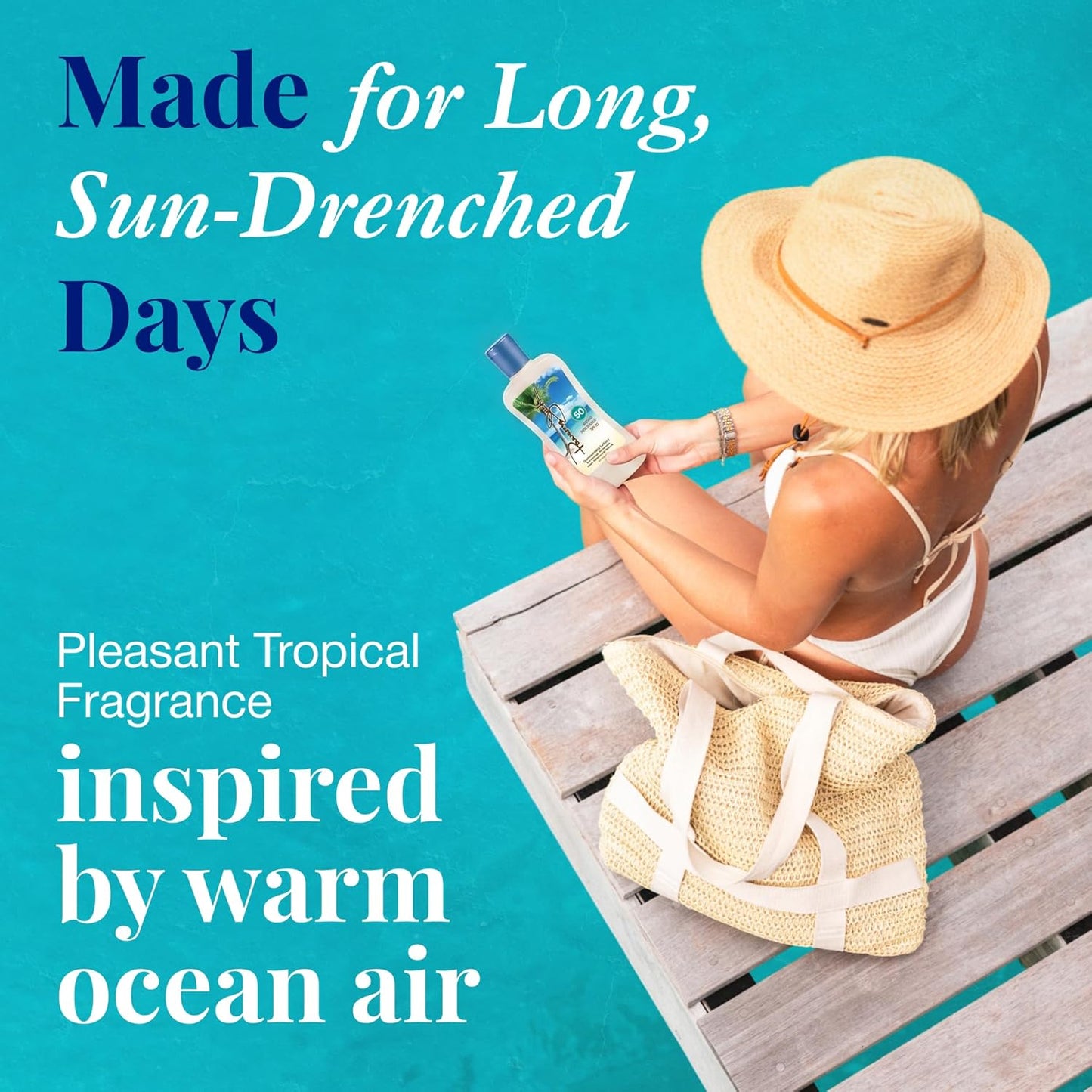Panama Jack Sunscreen Lotion SPF 50 - High-Protection Formula | 1-Pack