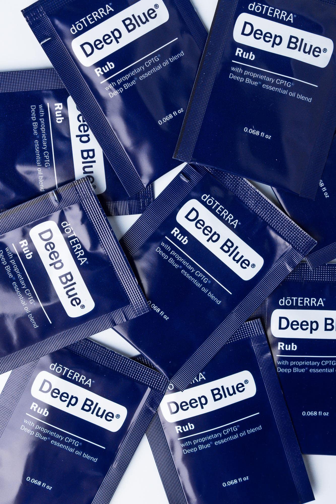 doTERRA Deep Blue Rub Samples, 0.068 Fl Oz (Pack of 10)