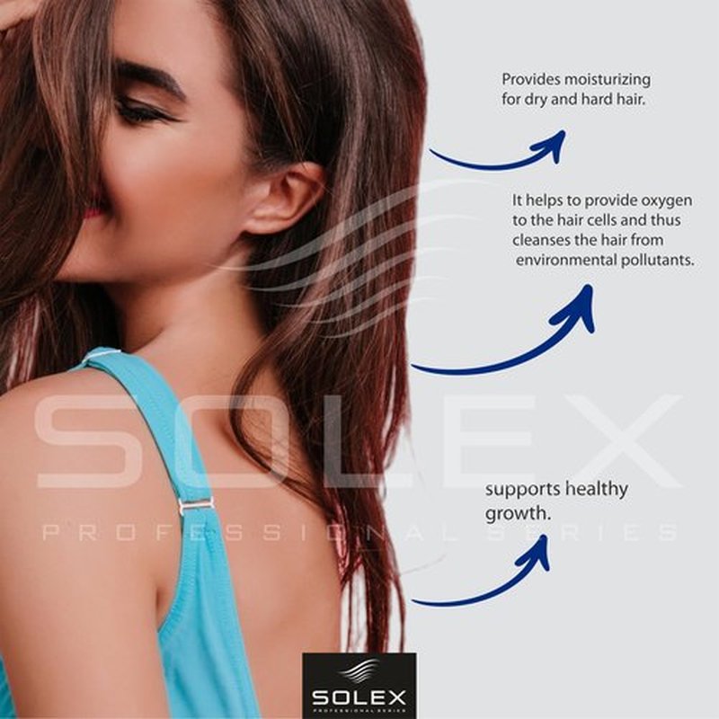 Solex Biotin Oil Shampoo and Conditioner Set for Hair Growth- Sulfate & Paraben Free - Volumizing Shampoo - Treatment for Men & Women Hair Thickening Volumizing Products, (2 pc. X 16.9 Fl Oz / 500mL)