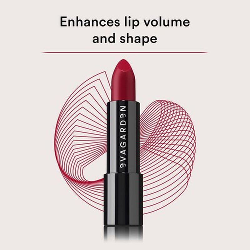 EVAGARDEN Classy Lipstick - Formulated with Natural Oils - Envelopes Your Skin with Satin Effect - Light, Pigmented Blend Gives Full Coverage and Chic Finish Instantly - 614 Brick Red - 0.1 oz