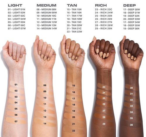 Morphe Lightform Liquid Foundation - Extended Hydration Foundation Makeup with a Lasting, Natural Radiant Finish - Long-Wearing Formula with Buildable, Medium Coverage - Tan 18W (1.01 fl oz)