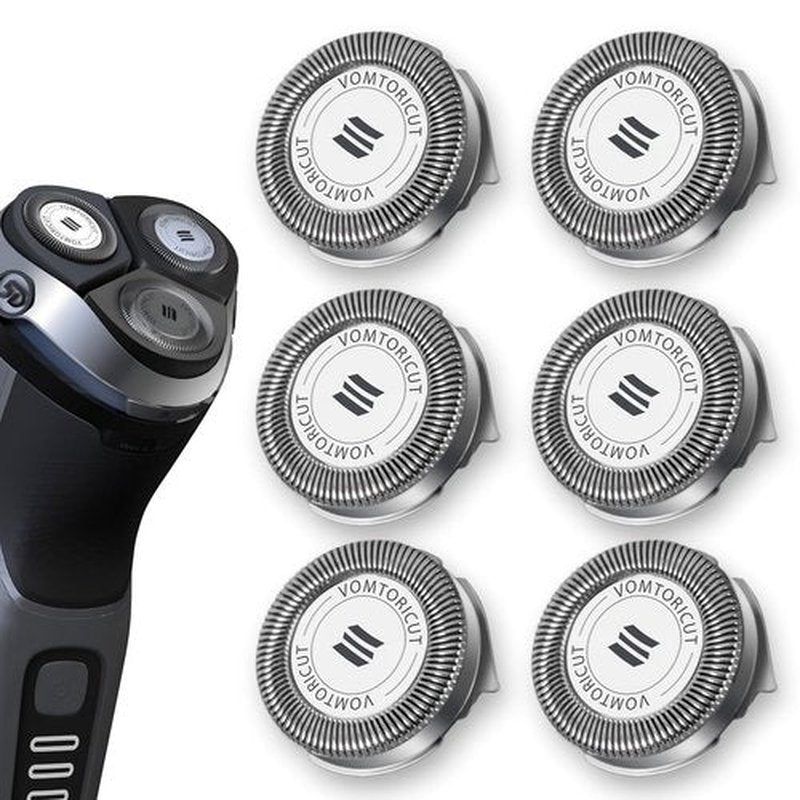 6 Pcs AQREP4U SH30 Replacement Heads for Philips Norelco Replacement Heads, Shaving Head Blades Series 3000, 2000, 1000, and S1560 Electric Razor for Men Replacement Heads Razor Blades Shaver