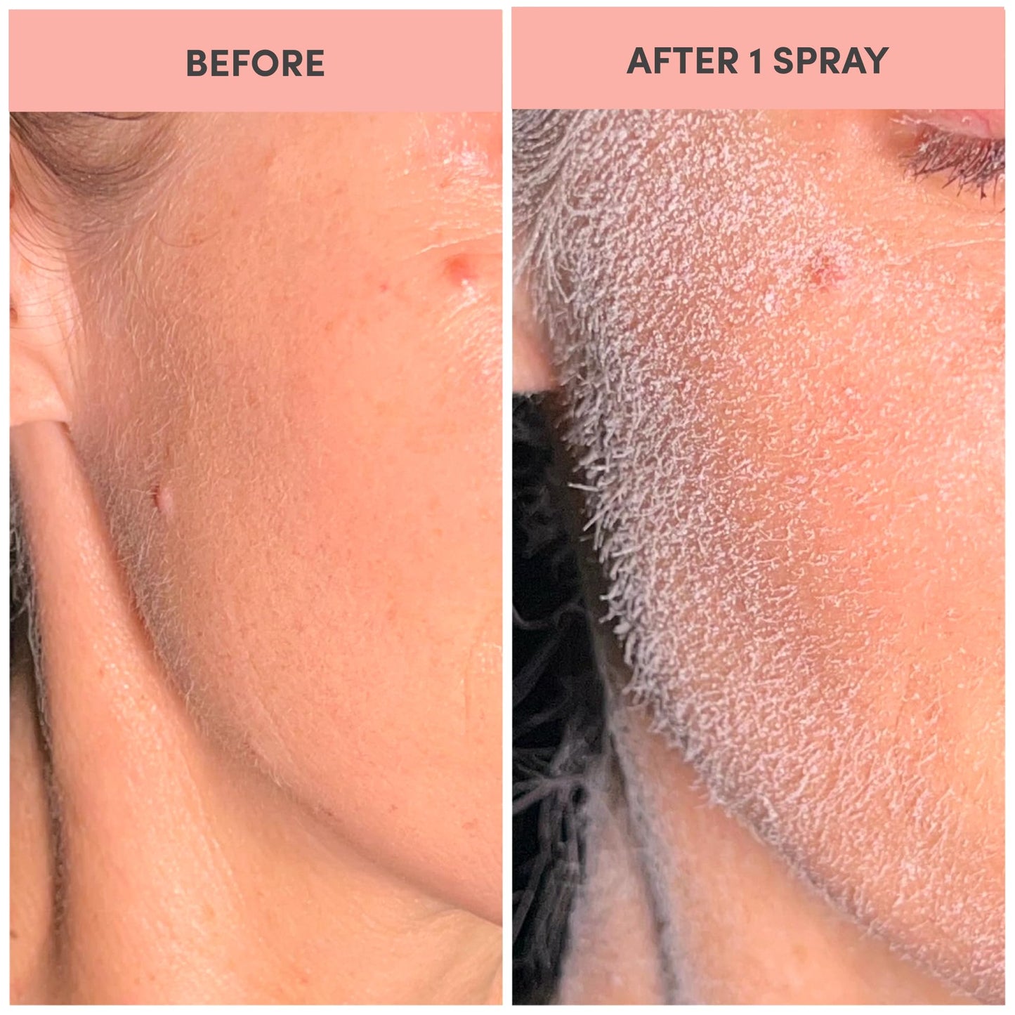 Jill Hair Identifier Spray for Face Shaving | Dermaplane Spray for Facial Hair Removal for Women | Step 2 to Jill Razor Starter Kit | Niacinamide, Oat Flour & Rice Powder