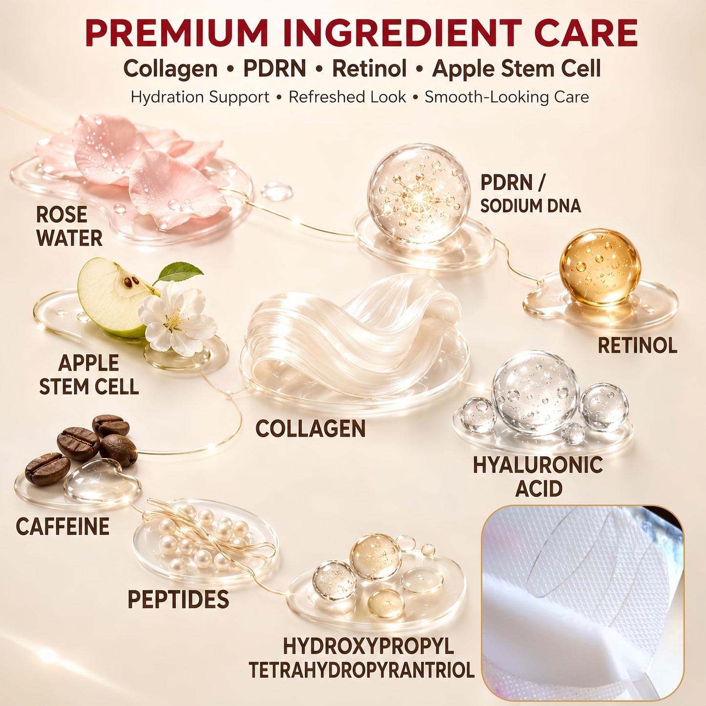 GONIM Under Eye Patches for Puffy Eyes and Dark Circles, Collagen,Eye Mask