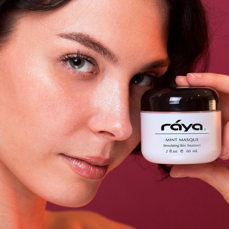 Raya Mint Masque (603) | Cooling and Refreshing Facial Treatment Mask Combination for Oily and Break-Out Prone Skin, Moisturizing,Tightening Pores, Refining Complexion, Paraben-free - 60ml