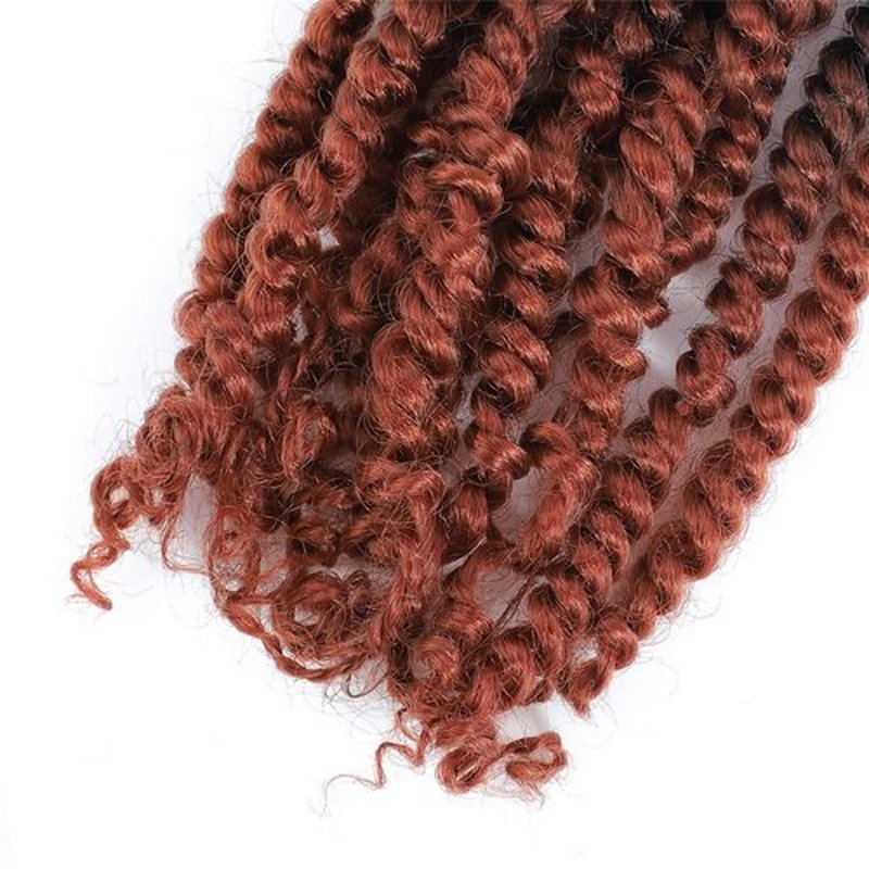 Karida Passion Twist Hair 24 inch, 6 Packs Passion Twist Crochet Hair Pre Looped, Pre Twisted Passion Twist Curly Crochet Hair For Black Women (24 Inch, T350#)
