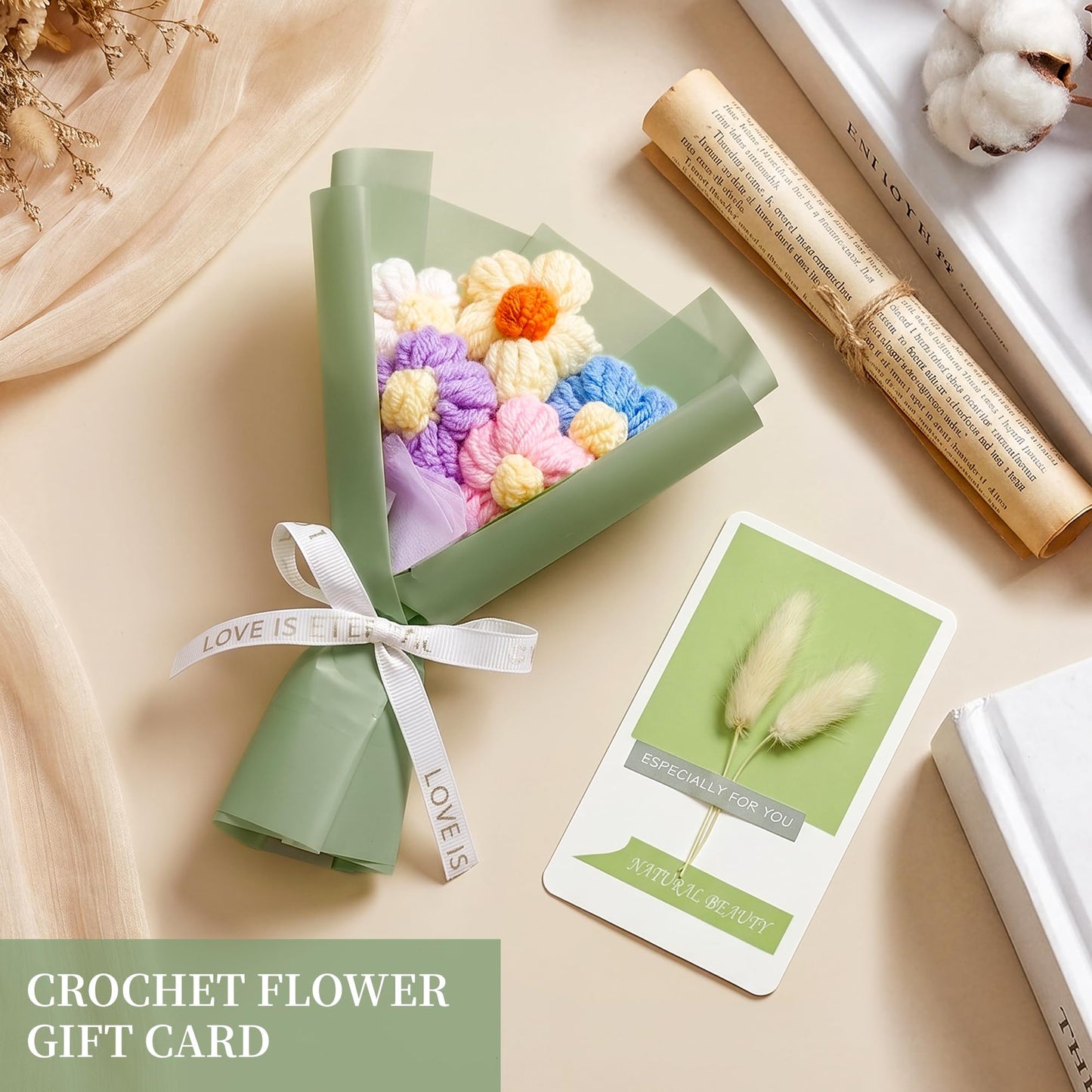 Aollewoiti 15 Pcs Get Well Soon Gift Baskets for Women, Mother's Day & Birthday Gifts for Mom, Wife, Friend, Care Package with Soft Blanket & Insulated Tumbler, Green