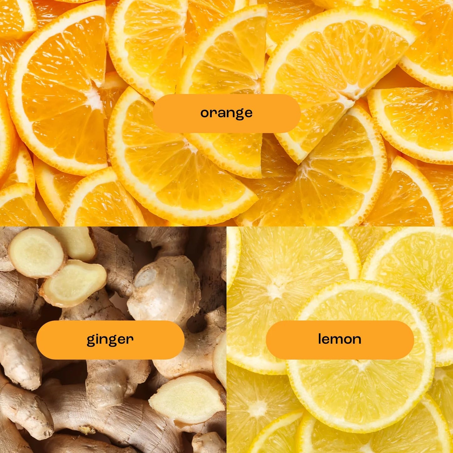 Natural Inspirations Orange Ginger Moisturizing Bath & Shower Gel 12.5 oz