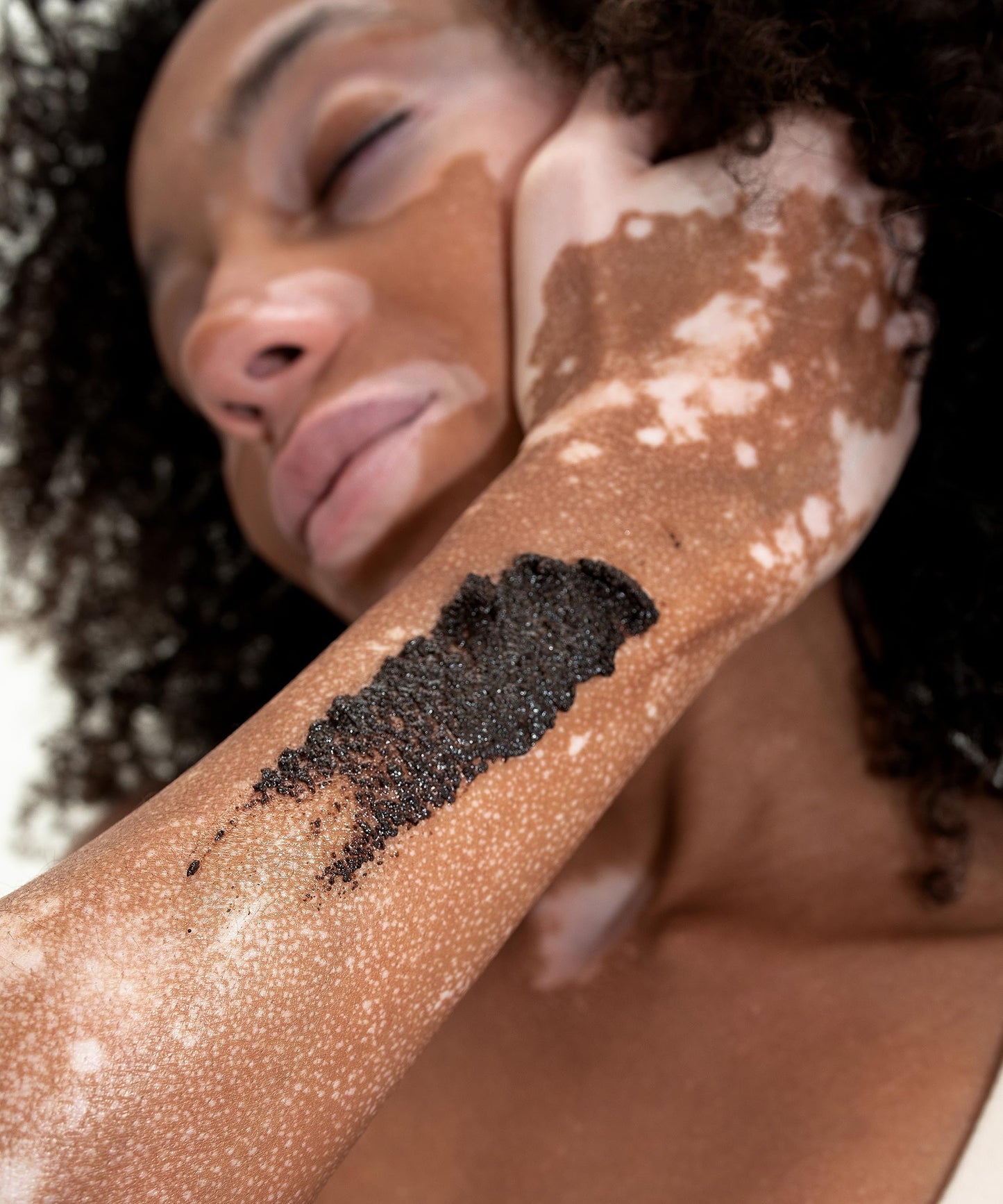UpCircle Exfoliating Coffee Body Scrub with Lemongrass 7.4oz - Sea Salt, Shea Butter + Coconut Oil - Natural, Vegan Exfoliator For Soft, Smooth Skin