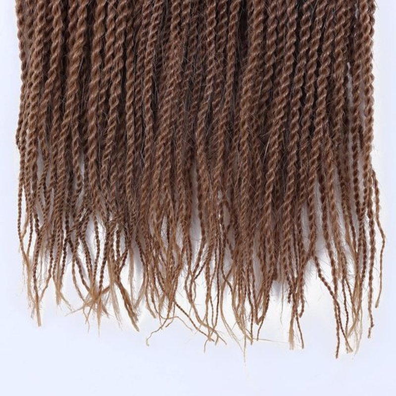 18 Inch 8Packs Senegalese Twist Hair Crochet Braids 30Stands/Pack Synthetic Braiding Hair Extensions for Black Women… (18inch, T1B/27)
