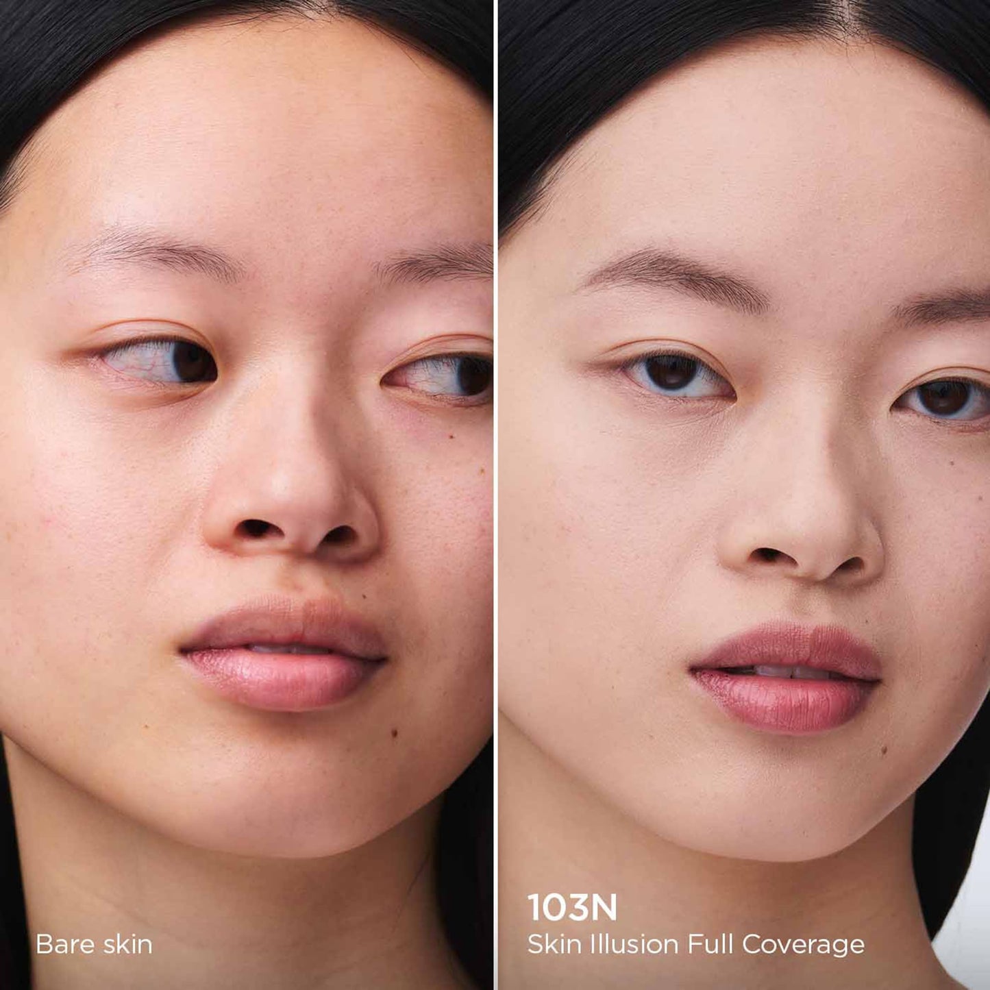 Clarins Skin Illusion Longwear Full Coverage Foundation|Luminous Matte Finish|24H Hold and 24H Hydration|Natural Looking|Transfer, Sweat and Smudge Proof| Contains Hyaluronic Acid|1 Fl Oz,103N