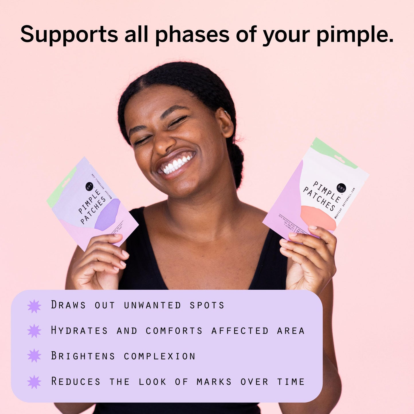 Pixie Hydrocolloid Pimple Patches for Face - Invisible Blemish Patches with Salicylic Acid, Vitamin C, Tea Tree Oil & Niacinamide - Ultra-Thin Cosmetic Spot Patches (10mm, 120 count)