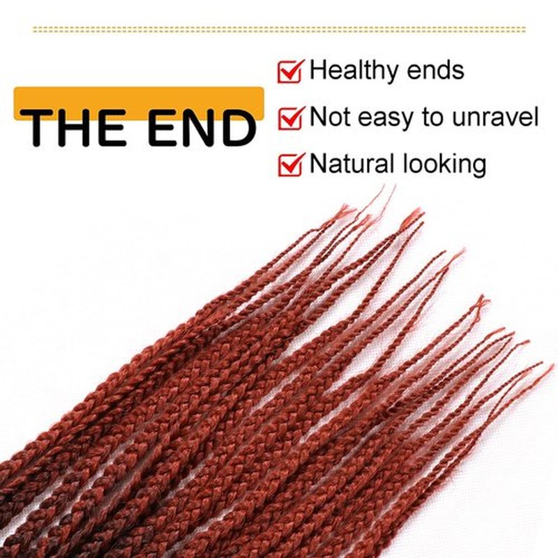 7 Packs Goddess Box Braids Crochet Hair 18 Inch Prelooped Crochet Box Braids Crochet Hair for Black Women Braiding Hair (18 Inch 7 Pack, 1B/350)