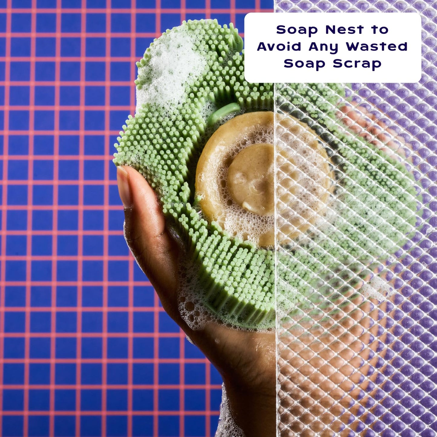 Smoosh® Bar Soap 6-Pack, Cedarwood Bergamot - Natural, Cold-Process Bar Soap for All Skin Types