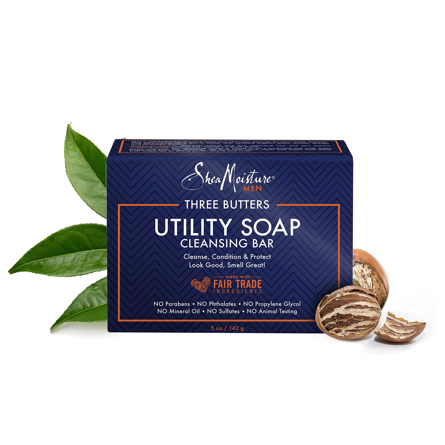SheaMoisture Three Butters Utility Soap Wash, 5 Ounce