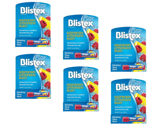 Blistex Lip Protectant (Raspberry Lemonade Blast) (0.15 oz) (6 Pack)