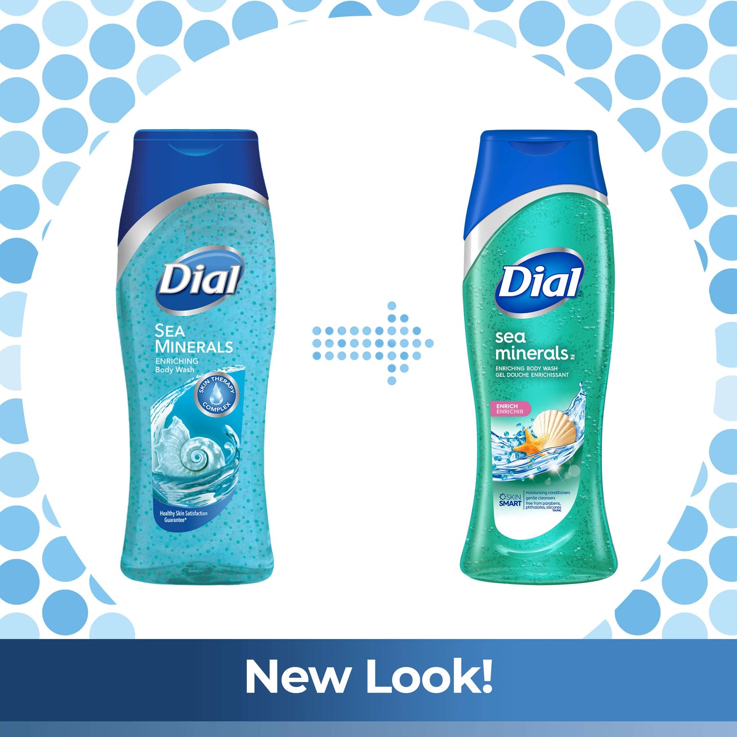 Dial Body Wash, Sea Minerals, 16 Ounce