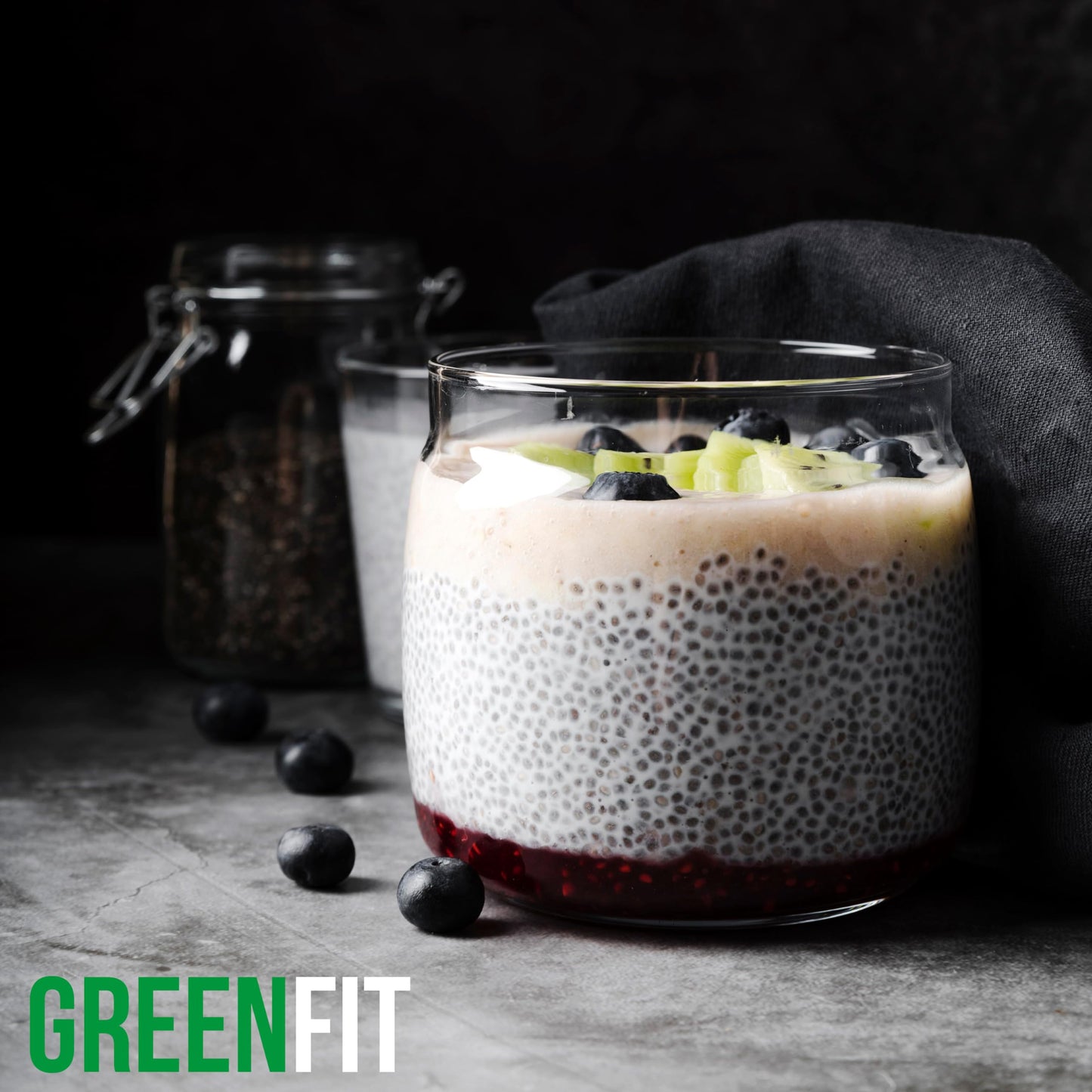 Greenfit Premium Bulk Chia Seeds (25Lbs Bag) | A+ Grade Chia | Nutrient-Packed Superfood | Non-GMO | Gluten-Free Chia Seeds Bulk | Vegan
