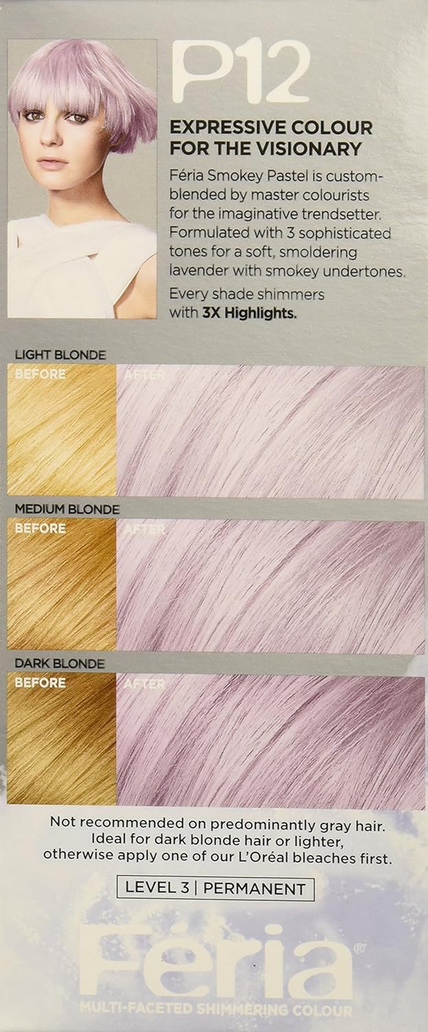Feria Multi-Faceted Shimmering Permanent Hair Color Kit - C100 Star Lights Extreme