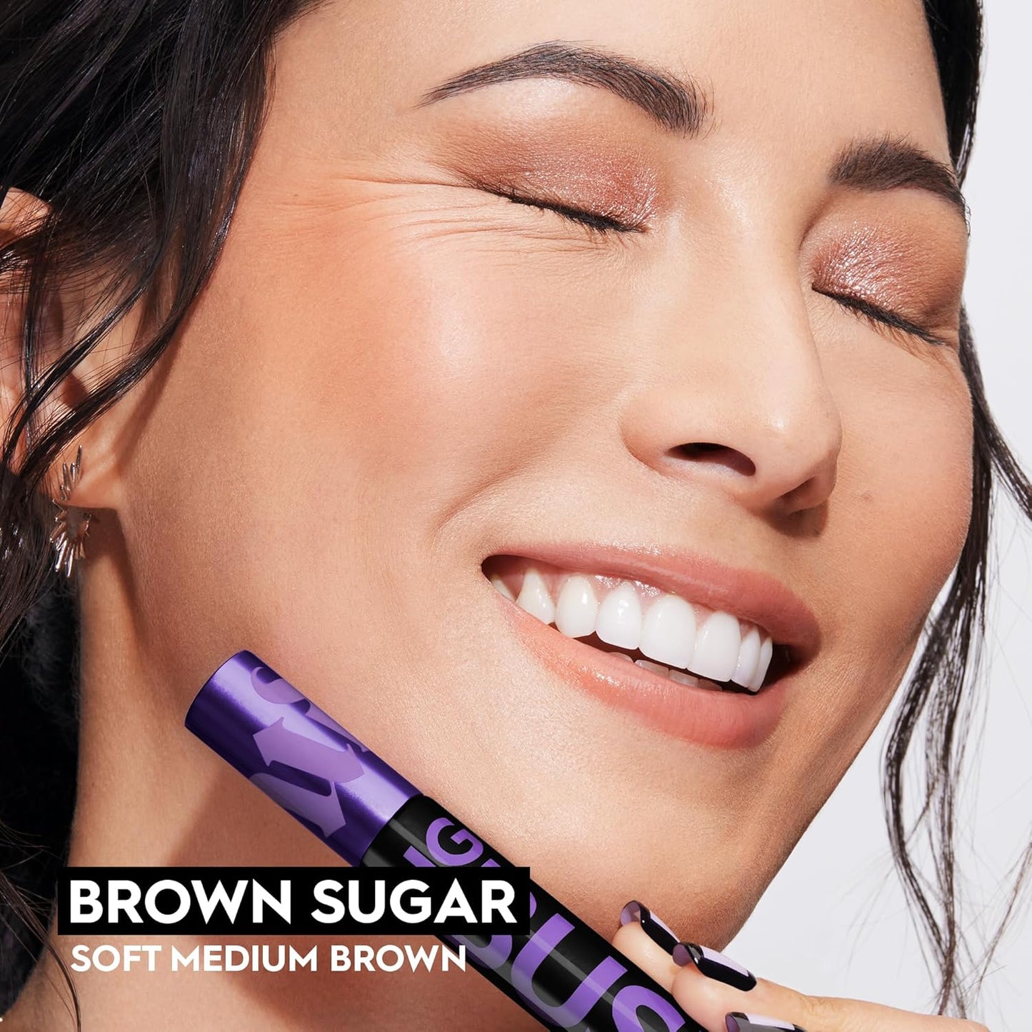 Urban Decay Big Bush Volumizing Tinted Eyebrow Gel, Waterproof, Smudge-Resistant, Flake-Resistant, Buildable Brow Gel Fibers, Long-lasting, Up to 24 HR Hold, Nourishing Castor Oil, Vegan - 0.19 fl oz