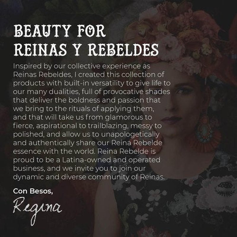 REINA REBELDE La Jefa Bold Lip Color Stick High Pigmentation Mauve Nude Lipstick/Moisturizing Full-Coverage with Satin Finish/High Density/Vegan/Cruelty, Paraben, Phthalate-Free