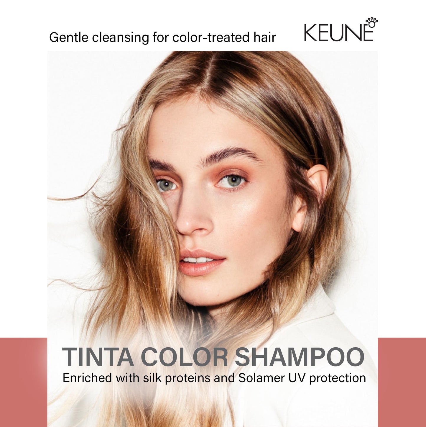 KEUNE Care Tinta Color Shampoo, Sulfate-Free and Paraben-Free Shampoo for Color Treated and Dyed Hair, Color Safe Cleanser with UV Protection, 10.1 Fl Oz