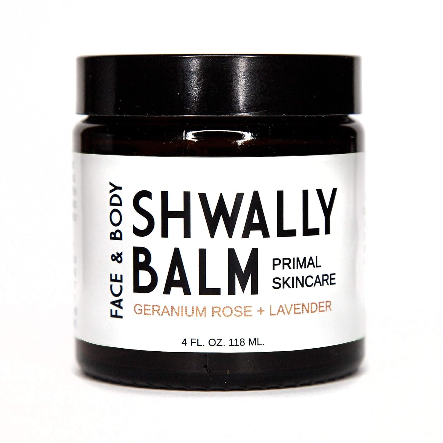 Tallow & Calendula Face and Body Balm | Organic Geranium Rose & Lavender, 4 oz - Grass Fed, Paleo-Friendly