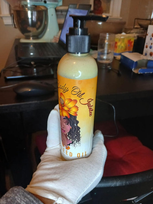 Natural Flaxseed Body Lotion - Nourishing Formula with Coconut, Jojoba & Olive Oils | All Skin Types