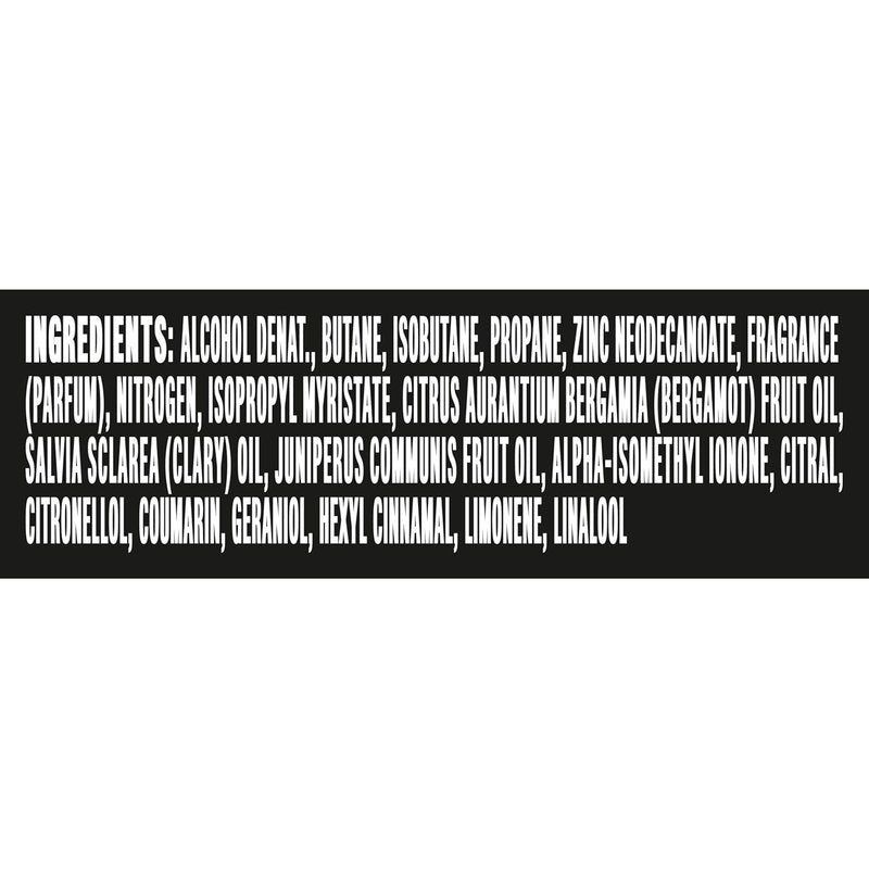 Axe Body Spray Aqua Bergamot - 72 Hour Freshness, Aluminum-Free, 2.9 oz