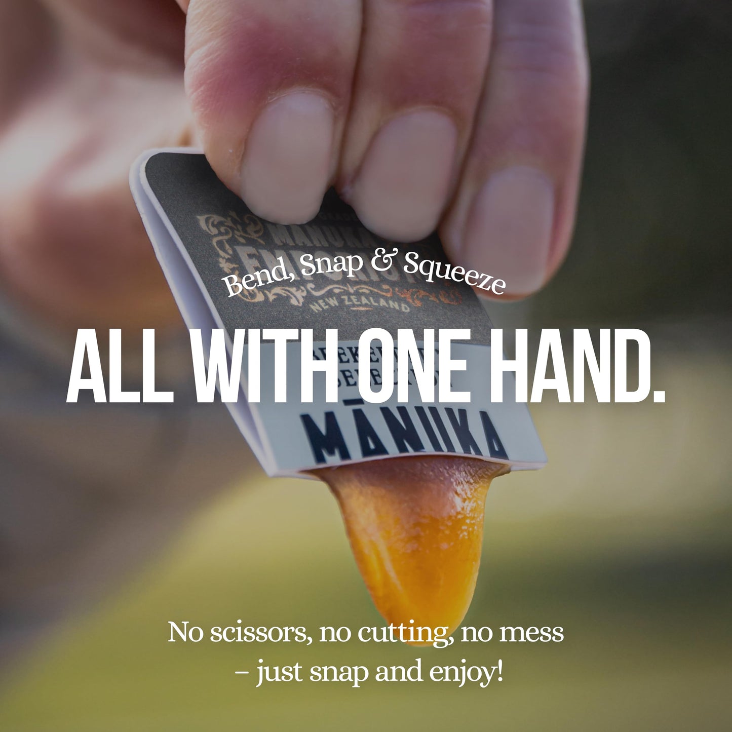 Manuka Emporium MGO829+ Raw Manuka Honey High-Potency Vitality Snap Packets
