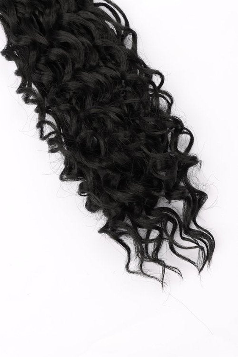 16 inch Goddess Box Braids Crochet Hair for Black Women 8 Packs Crochet Box Braids Pre-looped Boho Box Braids Crochet Braids Synthetic Braiding Hair Extension 1B