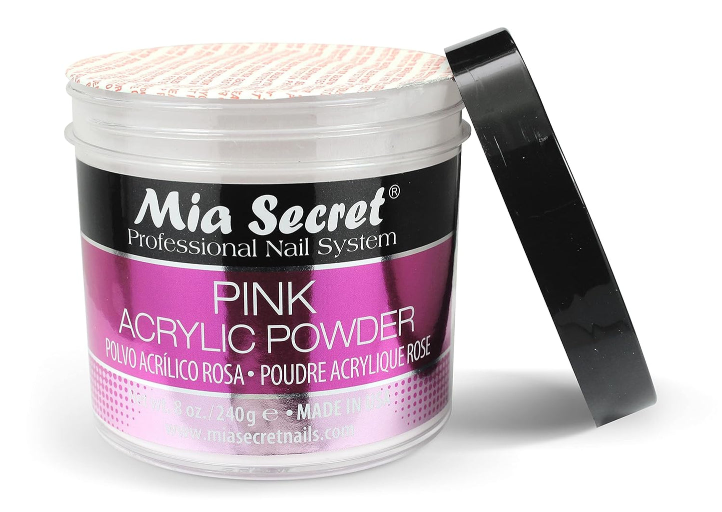 Mia Secret Pink Acrylic Nail Powder 8oz