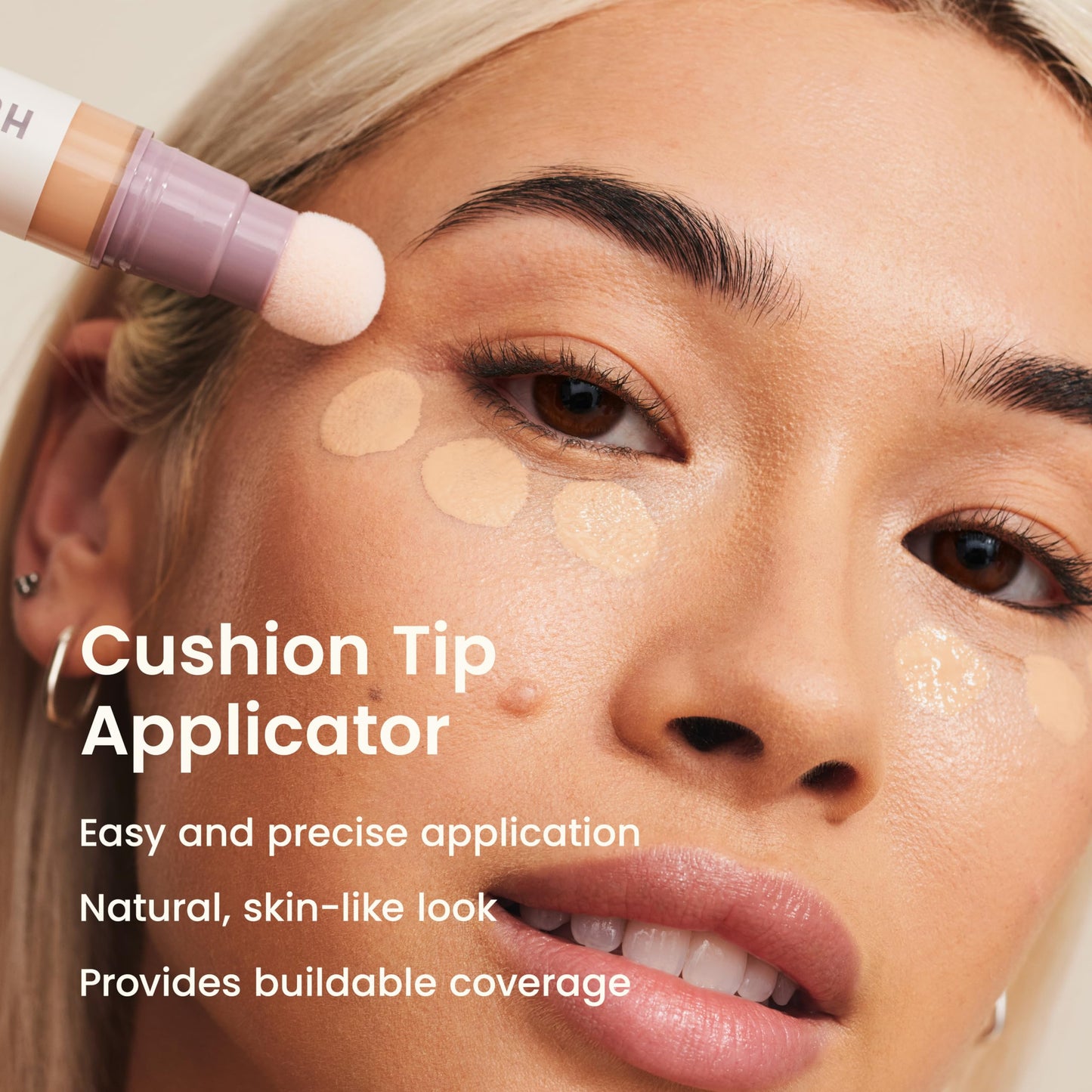 JOAH Perfect Complexion Under Eye Concealer and Serum, Korean Makeup, Hydrating Under Eye Concealer Stick for Dark Circles and Puffiness, Peptide Serum with Medium Coverage (Pack of 2)
