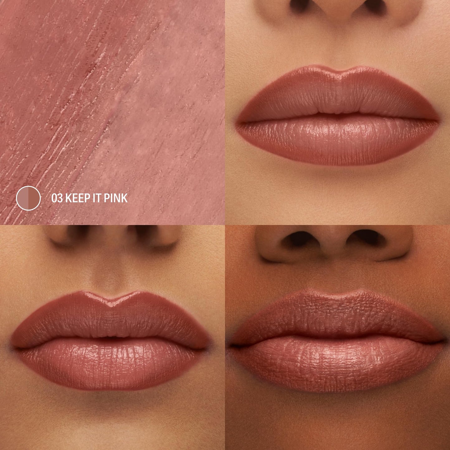 Sacheu DoubleDown Lip Definer, 2-in-1 Liner & Balm, Buildable, Keep it Pink