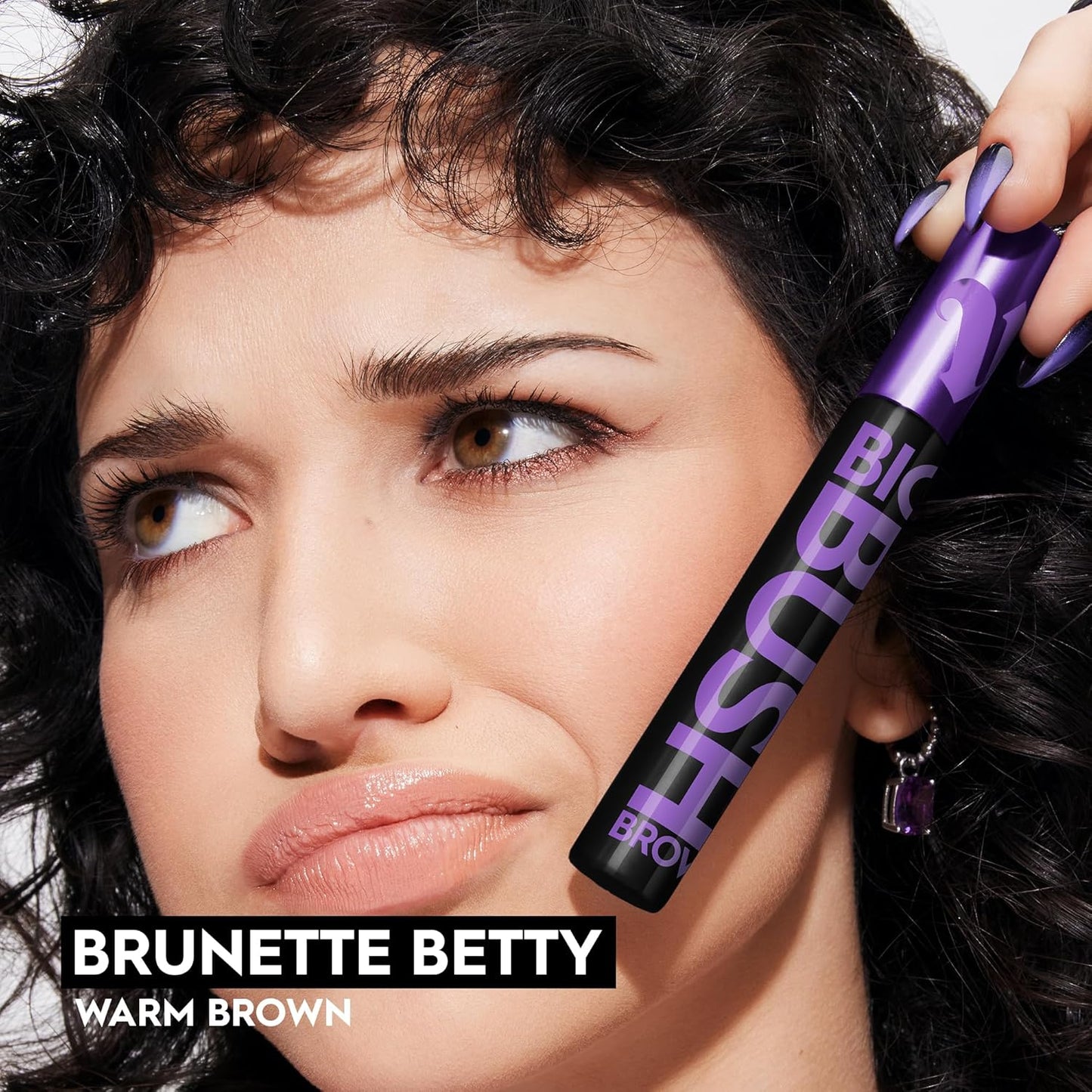 Urban Decay Big Bush Volumizing Tinted Eyebrow Gel, Waterproof, Smudge-Resistant, Flake-Resistant, Buildable Brow Gel Fibers, Long-lasting, Up to 24 HR Hold, Nourishing Castor Oil, Vegan - 0.19 fl oz