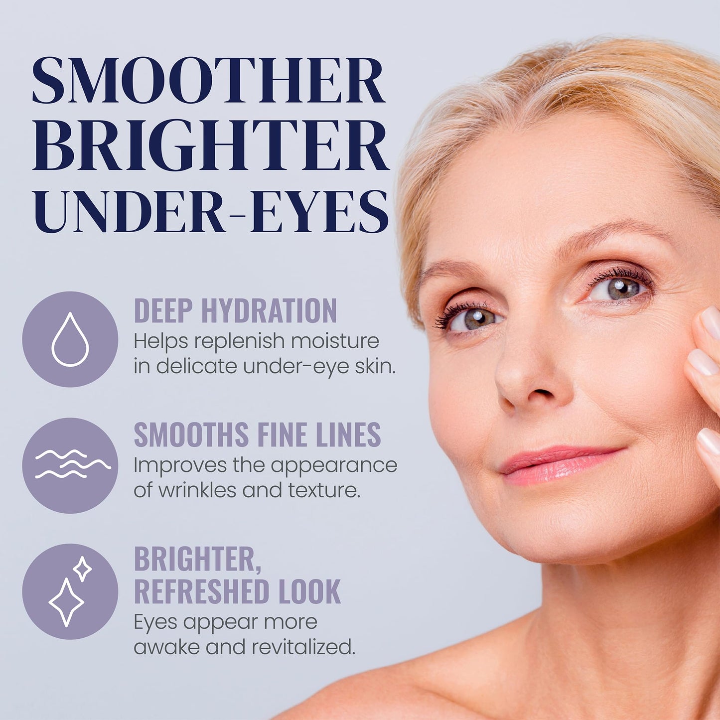 Eyederm Cosmetics Microneedle Eye Patches For Dark Circles And Puffy Eyes With Hyaluronic Acid, Hydrating Under Eye Gel Patches For Wrinkles, Fine Lines, Non-Toxic & Paraben-Free, 4 Pairs