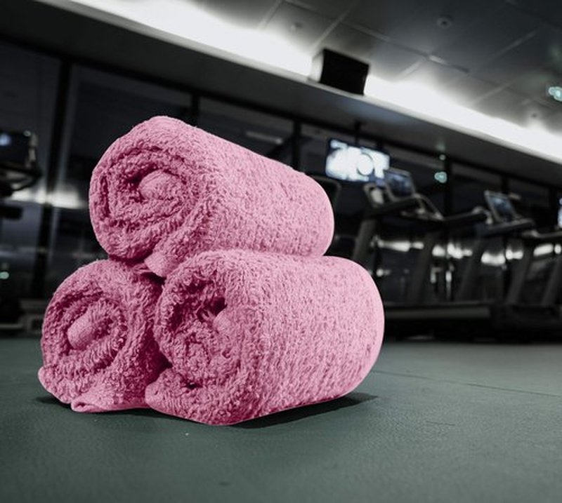 Utopia Towels 24 Pack Cotton Washcloths Set - 100% Ring Spun Cotton, Premium Quality Flannel Face Cloths, Highly Absorbent and Soft Feel Fingertip Towels (Pink)
