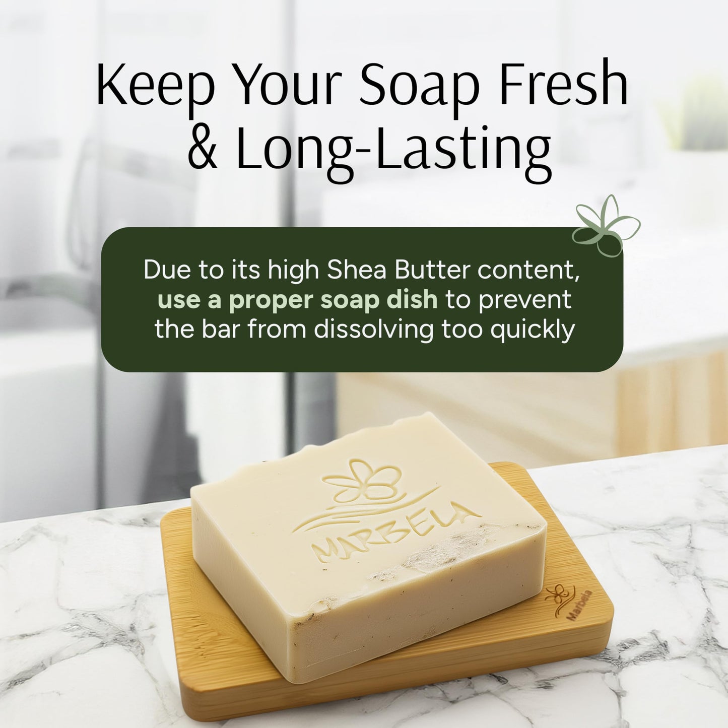Marbela Cosmetics Natural Oats Handmade Soap Bar - Made in USA, Vegan Friendly, Palm Oil Free, Natural Bar Soap - Gentle Face & Body Soap for Daily Skin Care, Moisturizing & Nourishing - 3.5 oz