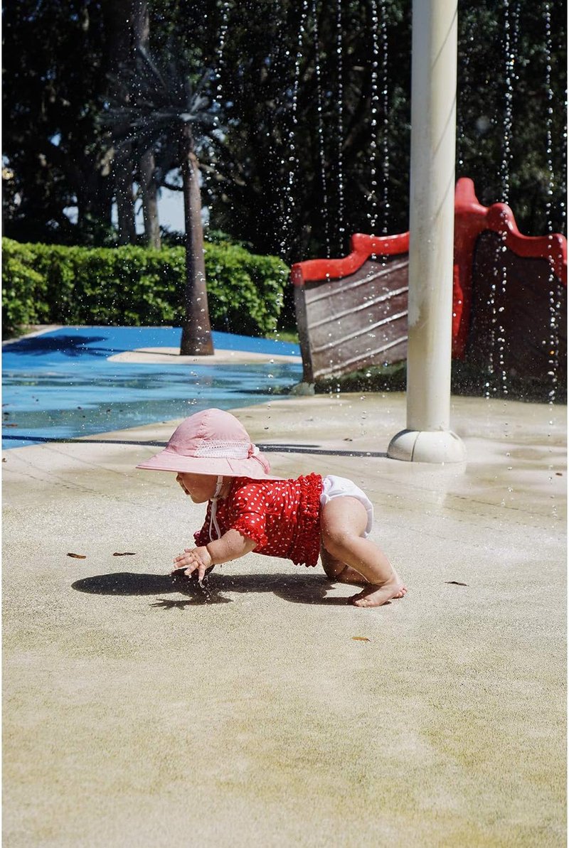 Zelda Sunhat - Infant & Toddler Summer Swim Hat | UPF 50 Water Flap for Boys & Girls