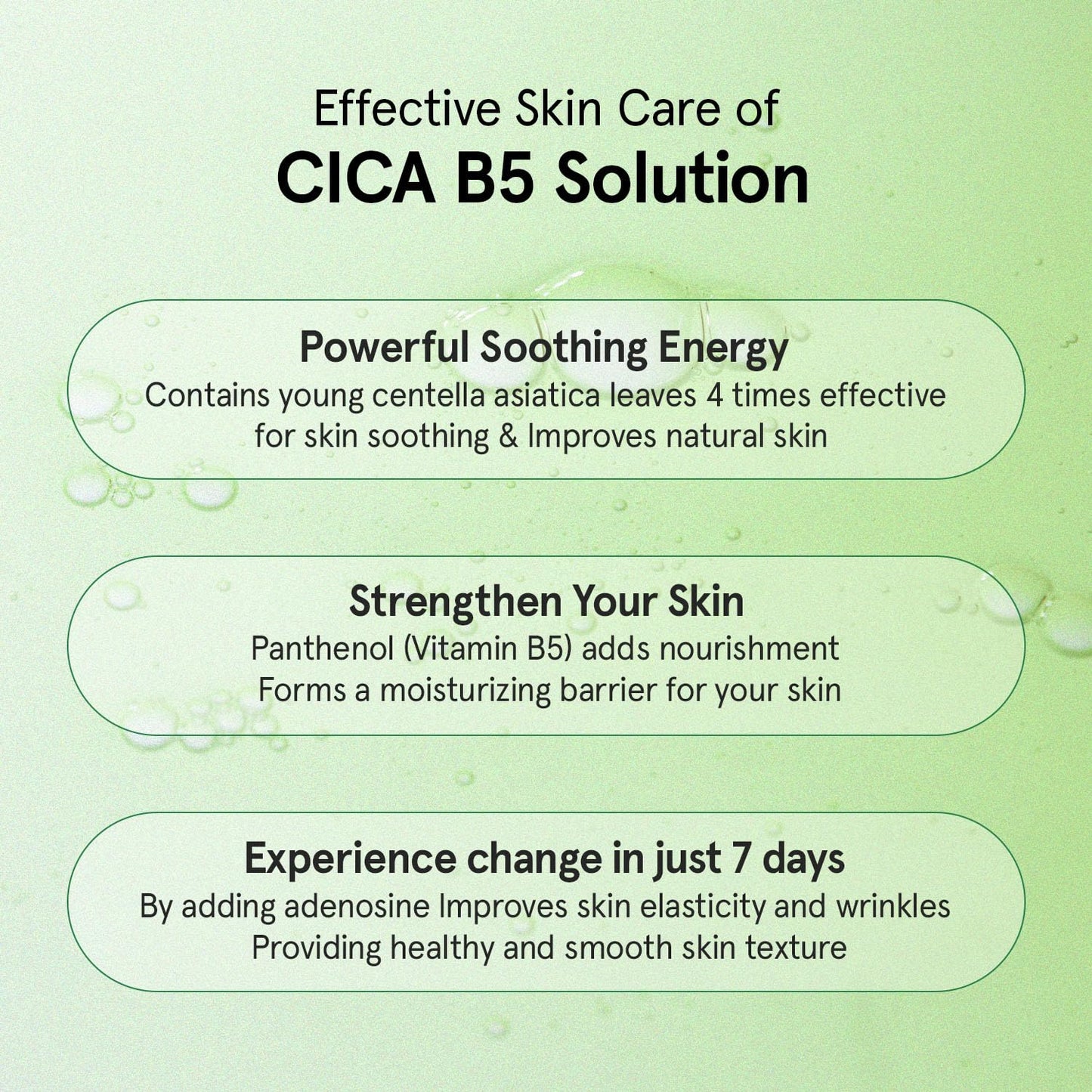 ONE THING CICA B5 calming Serum 1.69 fl.oz / 50ml | Korean Skincare, Panthenol Soothing, Hydration Boost for Sensitive Skin