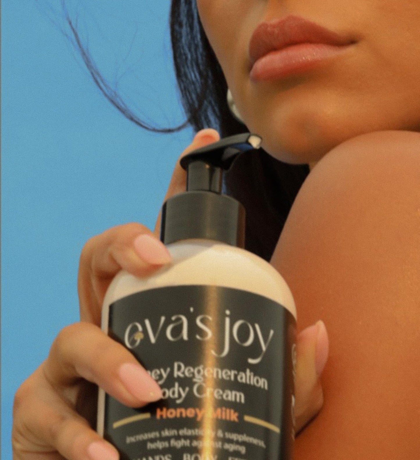 Eva's Joy Honey Milk Regeneration Body Cream, 16 oz