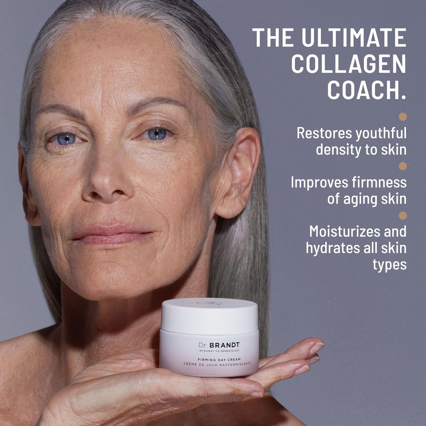 Dr. Brandt Dare to Age Firming Day Cream - Collagen-Boosting Moisturizer - Fragrance Promotes Relaxation & Self-Confidence - 1.7 oz